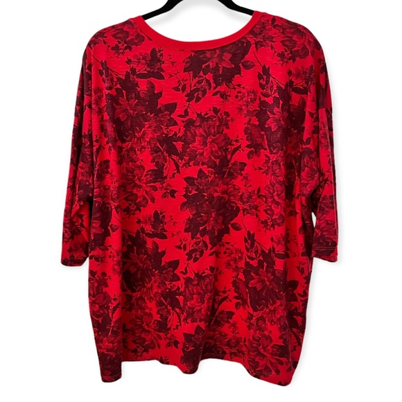 ❤️ Torrid Size 1 Relaxed Feather Soft Slub Crew Neck Drop Shoulder Tee - EUC - Picture 6 of 12